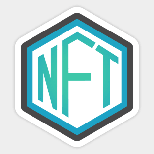 Non Fungible Token - NFT Crypto Blockchain Sticker